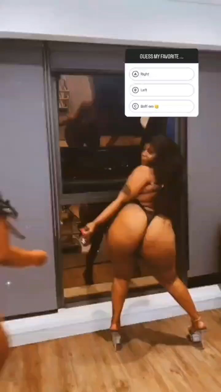 Big Black Wet Asses Twerking