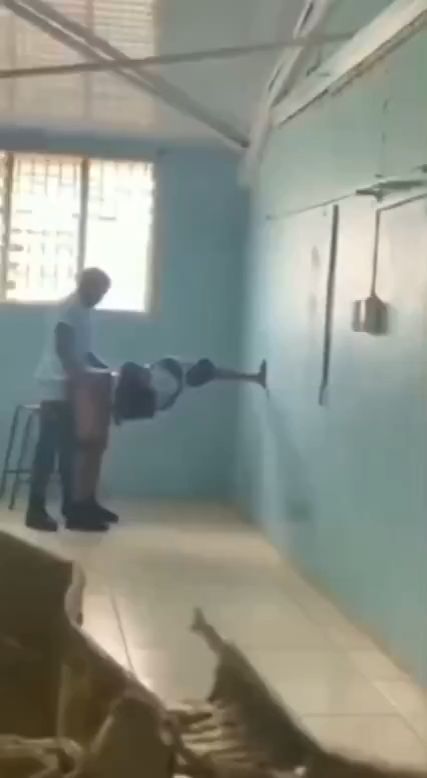 High School Teacher Fucks Schoolgirl in Class
